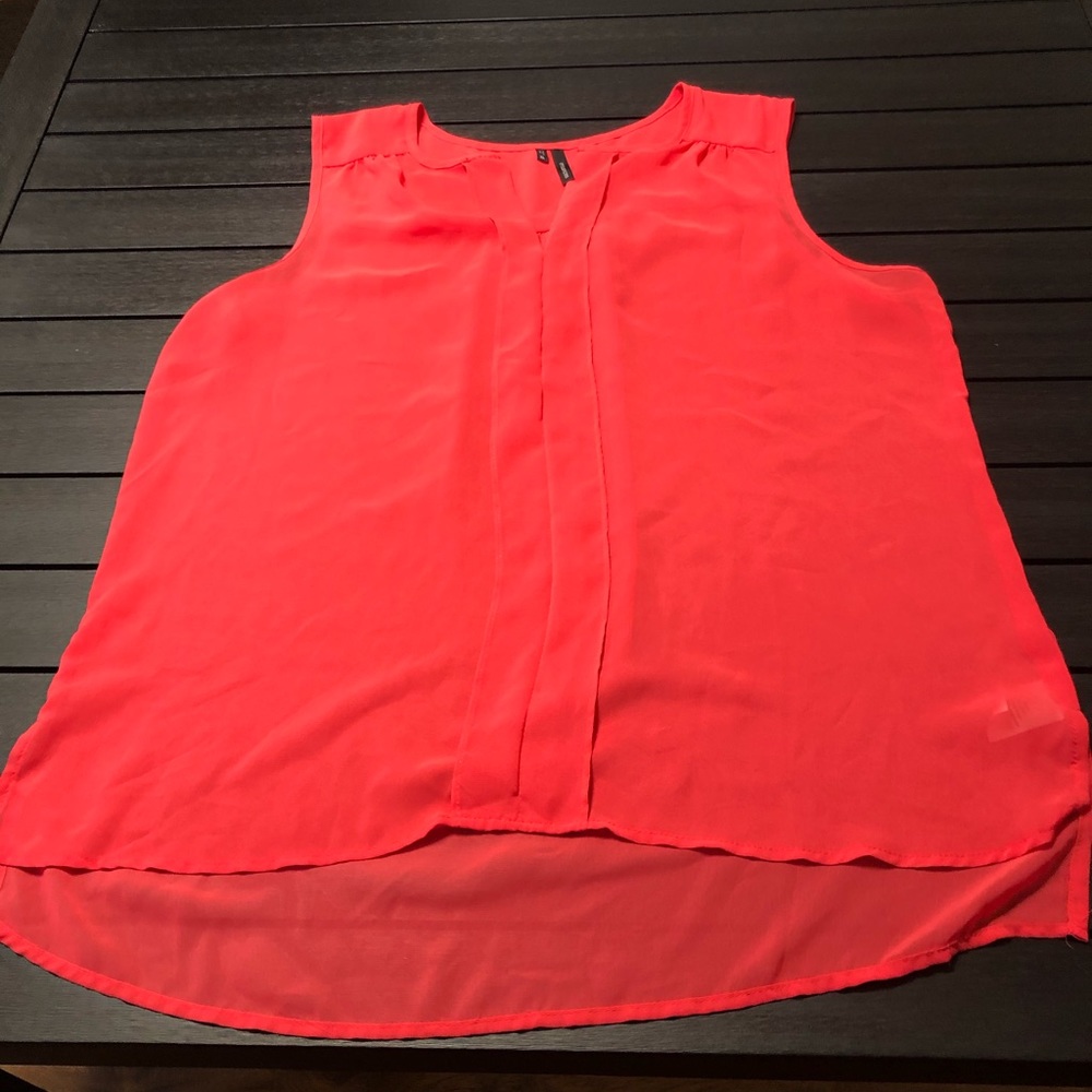 Women’s Maurice’s sleeveless sheer blouse